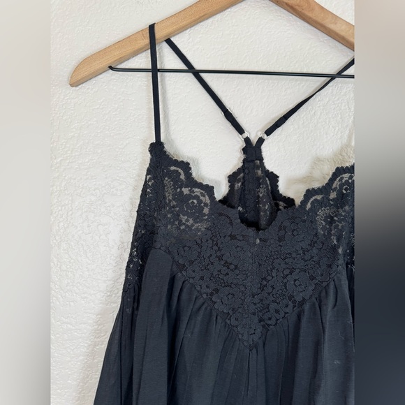 Intimately Free People Fiona Lace Cami in Black size Small $38 - Picture 7 of 10